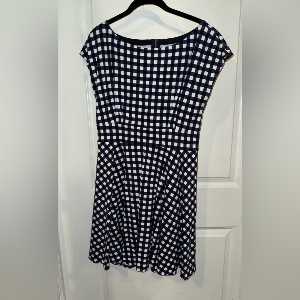 GINGHAM KATE SPADE DRESS SIZE L